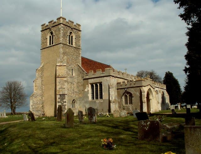 Church of All Saints in Acton, Suffolk