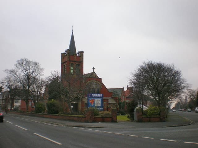 Ansdell Baptist Church in Lytham St Annes, Lancashire