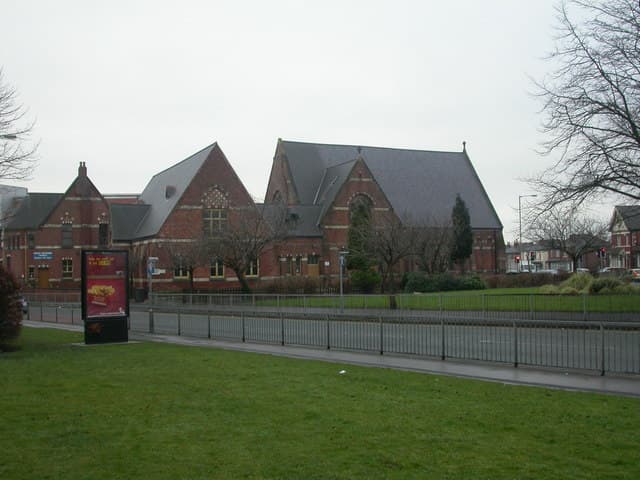 Besses United Reformed Church in Bury, Greater Manchester