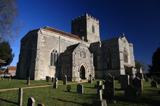 Church of St John the Baptist in Bishopstone, Wiltshire