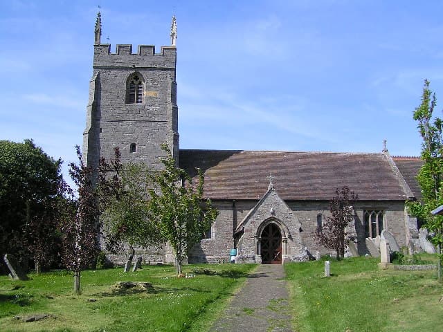 Church of St James in Rous Lench, Worcestershire