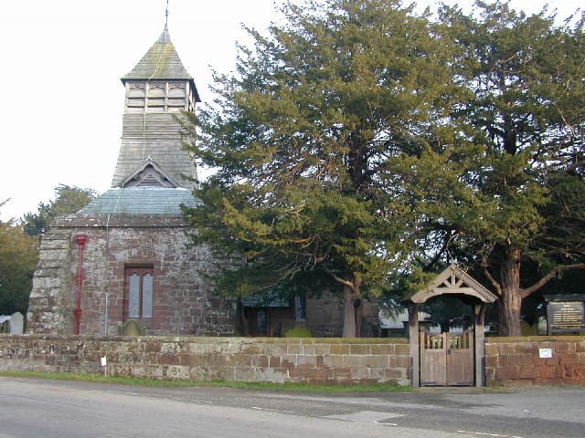 St Mary's Church in Saighton, Cheshire