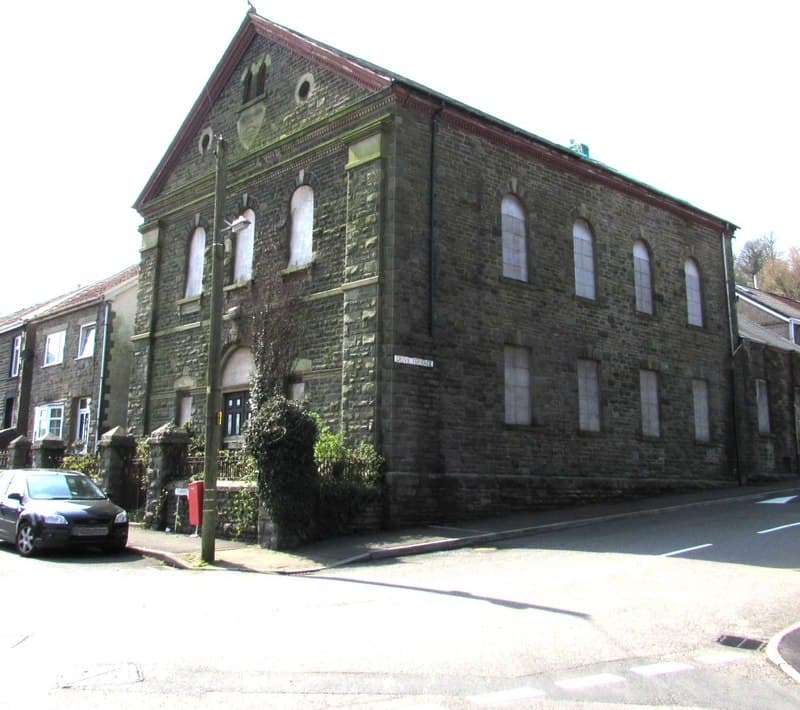 Jerusalem Welsh Calvinistic Methodist Chapel in Abercynon, Rhondda Cynon Taf