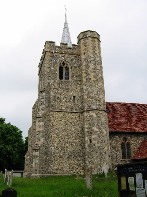 St James' Church, Stanstead Abbotts in Ware, Hertfordshire