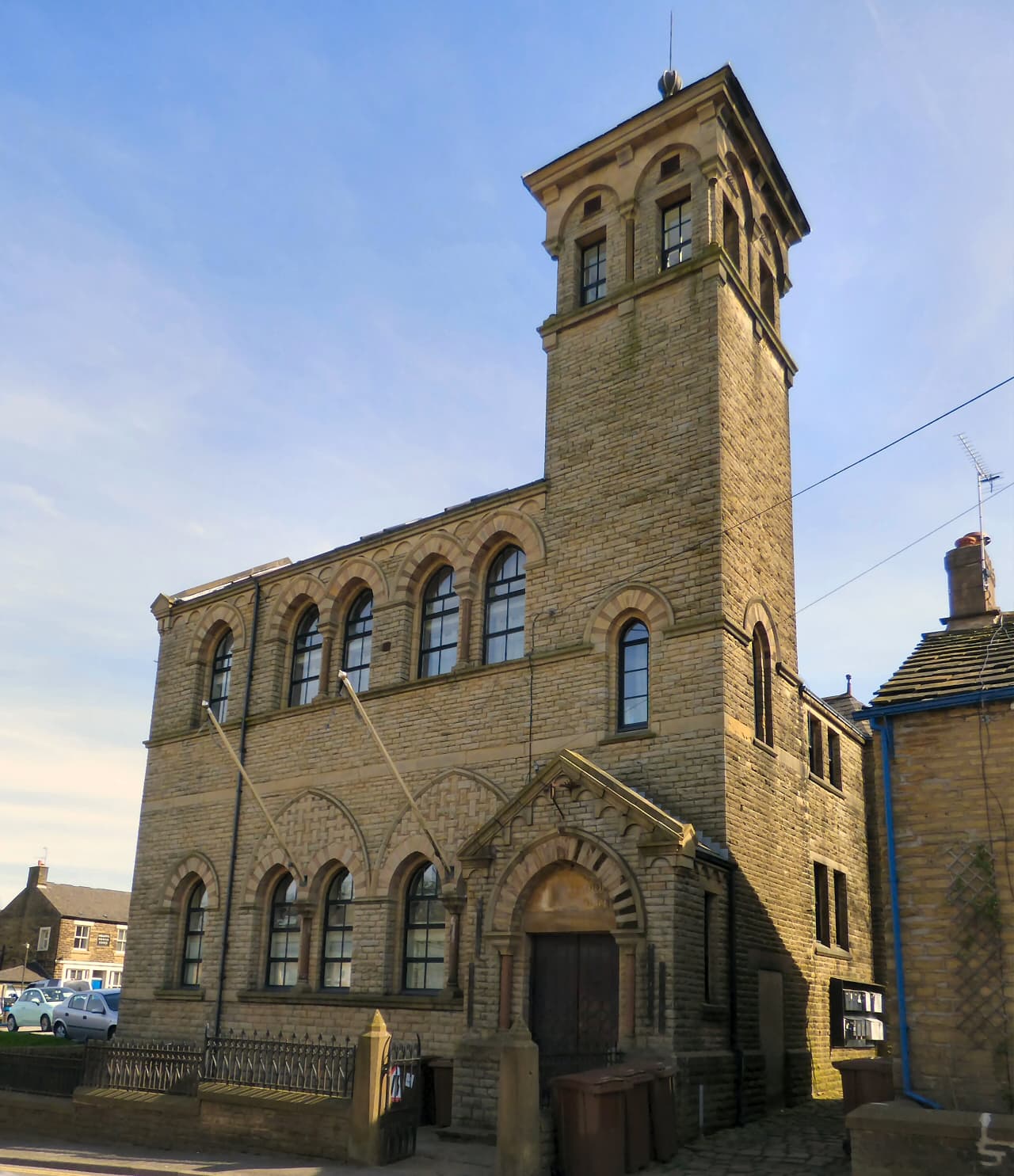 RE North and Co Limited and attached railings and gate piers in High Peak, Derbyshire