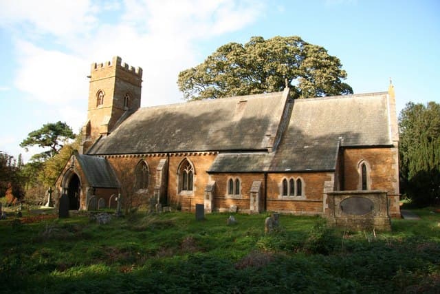 Church of St Michael and All Angels in Belvoir, Leicestershire
