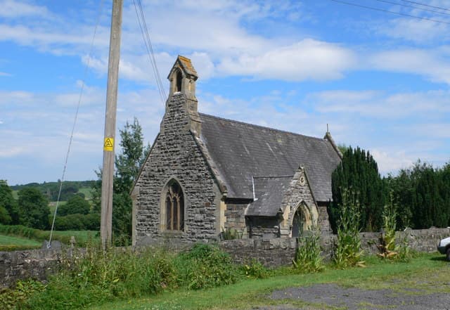 St George's Church in Newtown, Powys