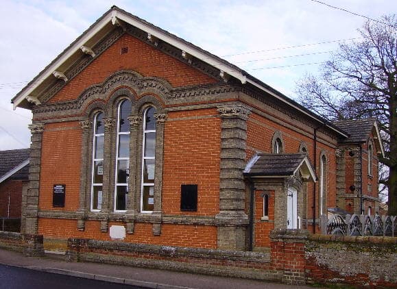 Bramford Methodist Church in Ipswich, Suffolk