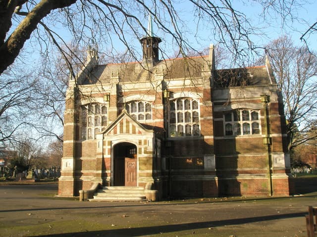 Milton Cemetery Chapel in Portsmouth, Hampshire