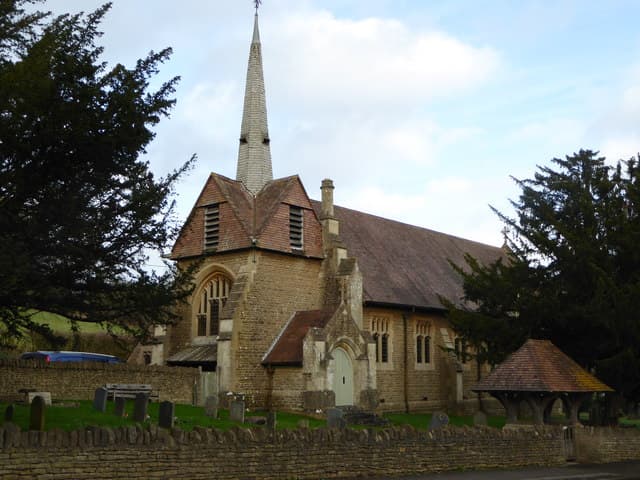 Church of St John in Upper Castle Combe, Wiltshire