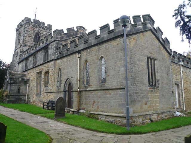 Church of All Saints in Chesterfield, Derbyshire