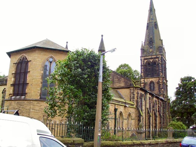St James' Church, Glossop in High Peak, Derbyshire