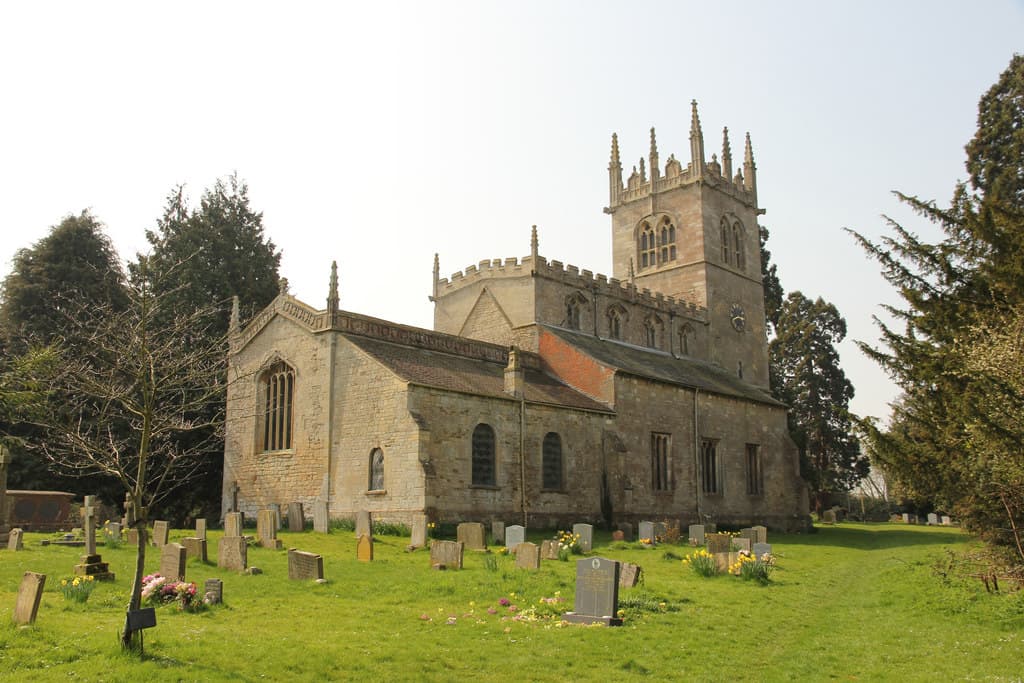 Church of All Saints in Hough-on-the-Hill, Lincolnshire