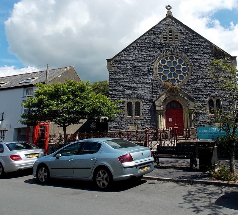 New Congregational Chapel in Caerfyrddin, Carmarthenshire