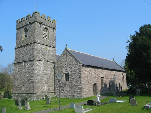 Church Of St Paulinus in Llangors, Powys