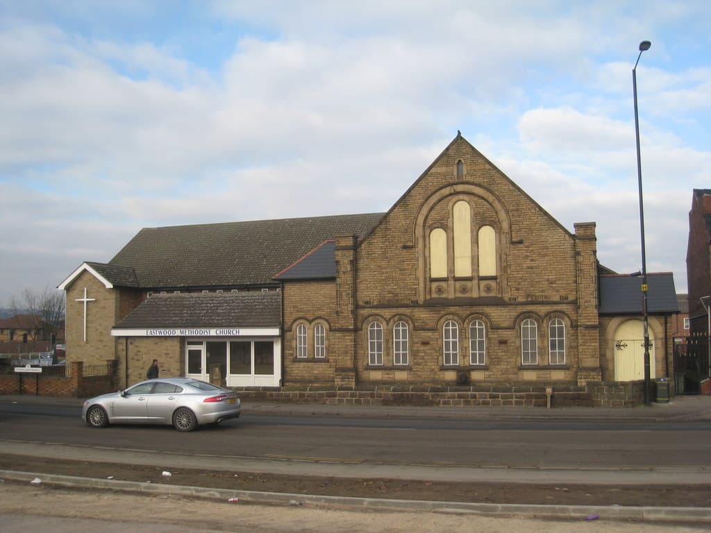 Eastwood Methodist Church in Rotherham, South Yorkshire