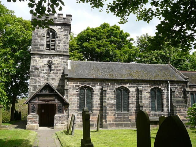 Church of St Chad in Bagnall, Staffordshire