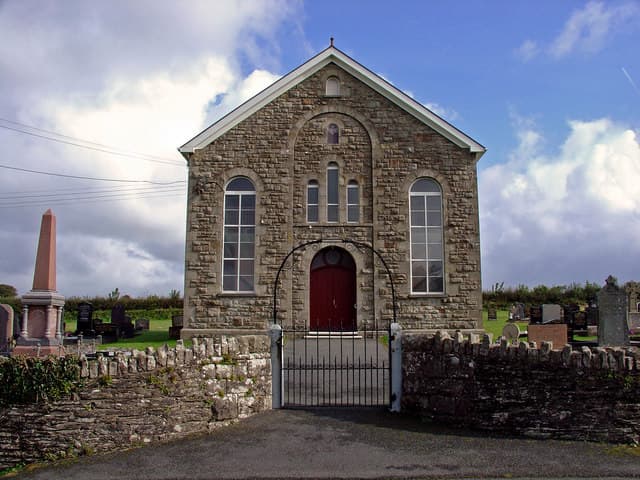 Bryngwenith Welsh Independent Chapel in Coed-y-bryn, Ceredigion