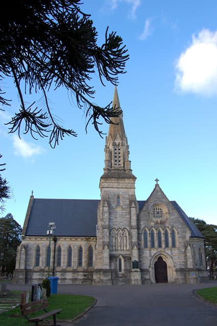 Cemetery Chapel in Bournemouth, Dorset