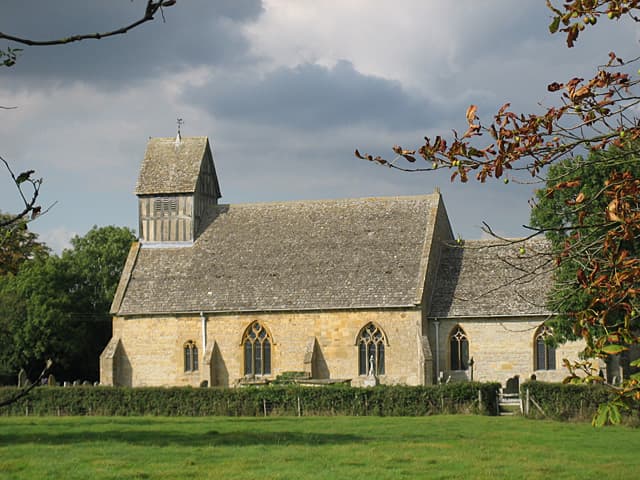 Church of St James in Pebworth, Worcestershire