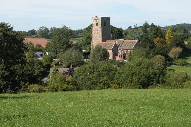 Church of St John the Baptist in Linton, Herefordshire