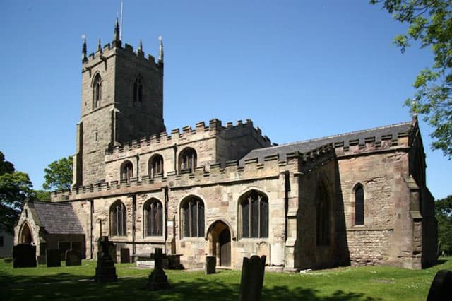Church of All Hallows, Harthill in Sheffield, Derbyshire