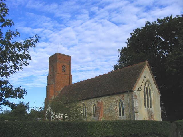 Church of St Andrew and St Eustachius in Hoo, Suffolk