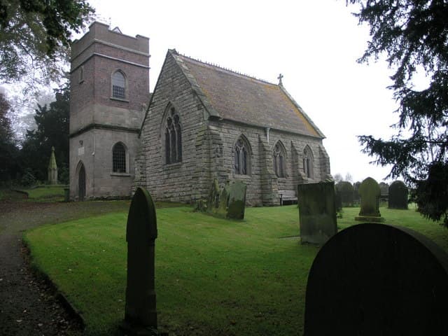 Church of St James the Less in Fradswell, Staffordshire