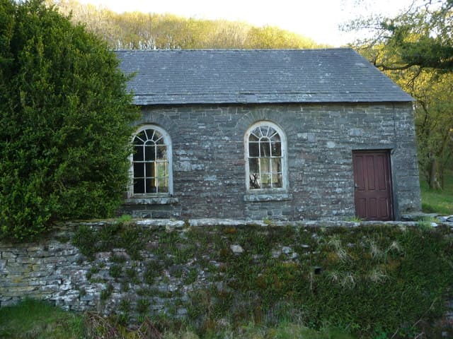 Ysgoldy Rhiwdywyll Schoolroom in Tregaron, Ceredigion