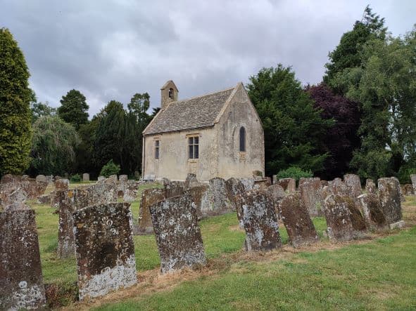 Old Church in Churchill, Gloucestershire
