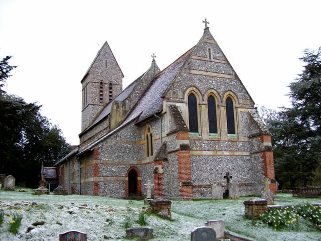Church of St Peter in Over Wallop, Hampshire