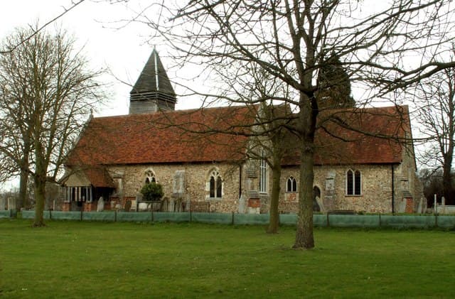 Old St Mary's Church, West Bergholt in Colchester, Essex