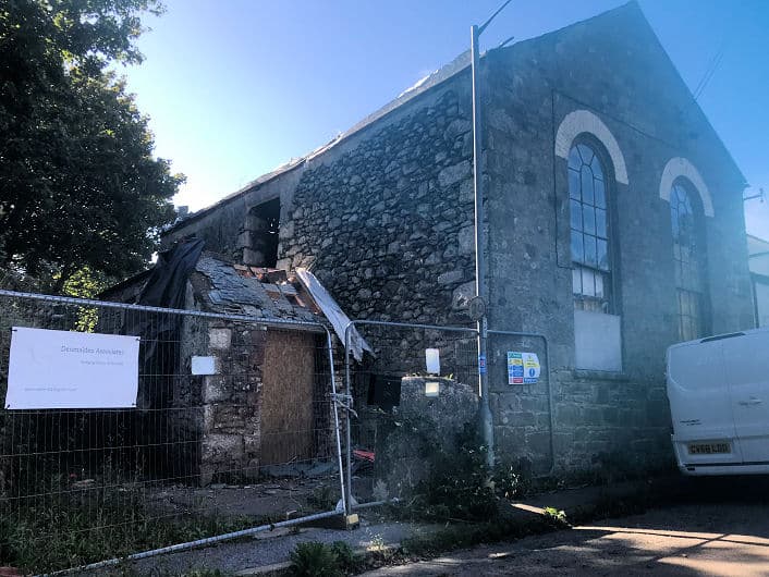 Penponds Methodist Church in Camborne, Cornwall
