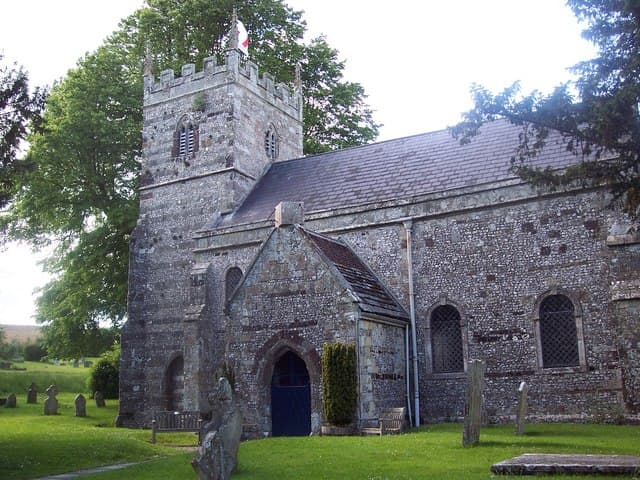 Church of St Mary in Winterborne Stickland, Dorset