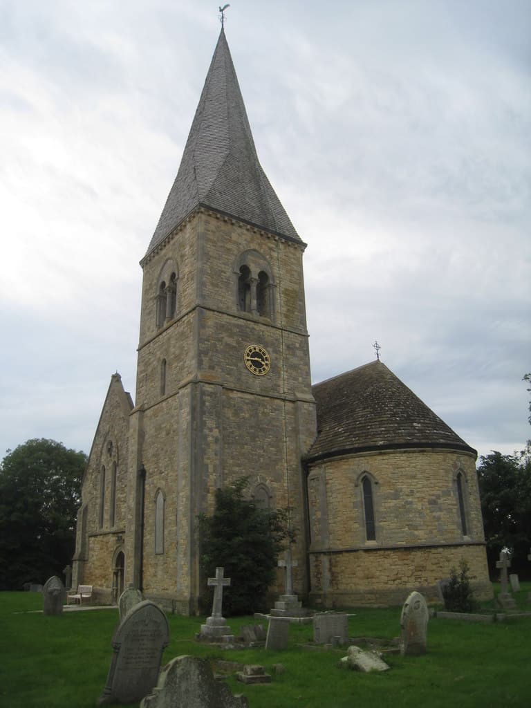 Old Church in Aubourn Haddington and South Hykeham, Lincolnshire