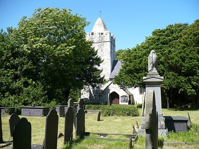 St Mechell's Church in Llanfechell, Gwynedd