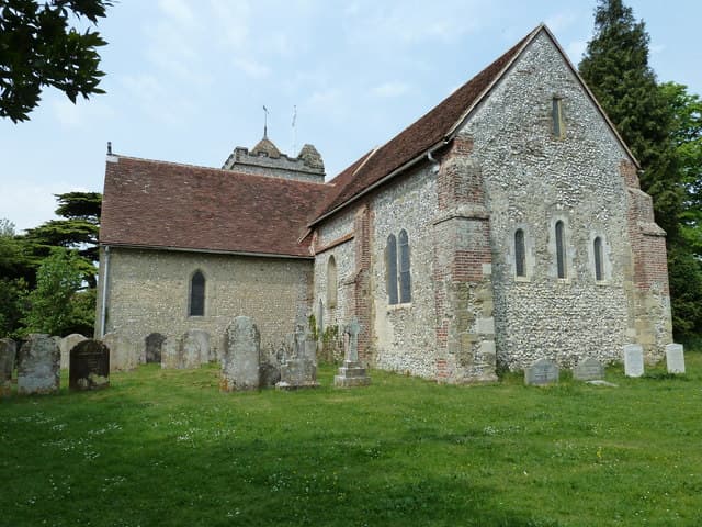 The Parish Church of St Mary in Burpham, West Sussex