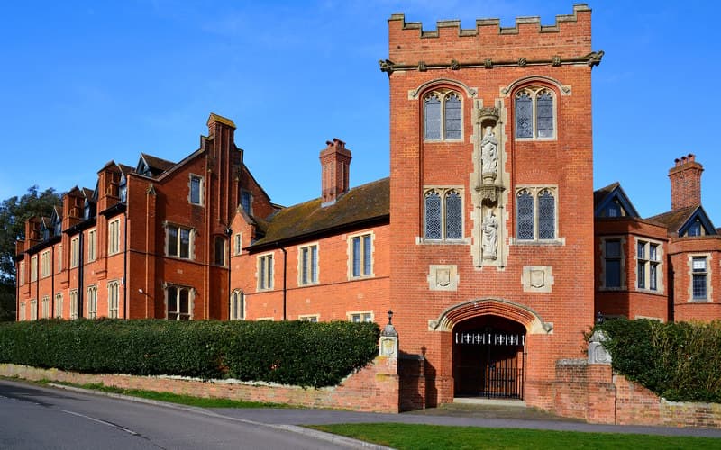 Douai Abbey Church in Woolhampton, Hampshire