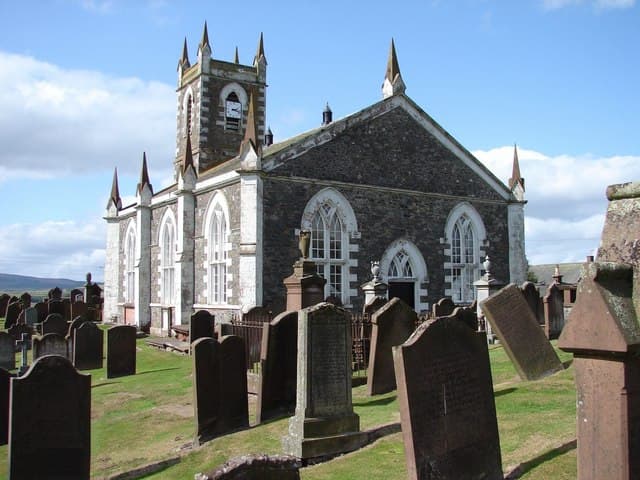 Dunscore Parish Church in Terregles, Dumfries and Galloway