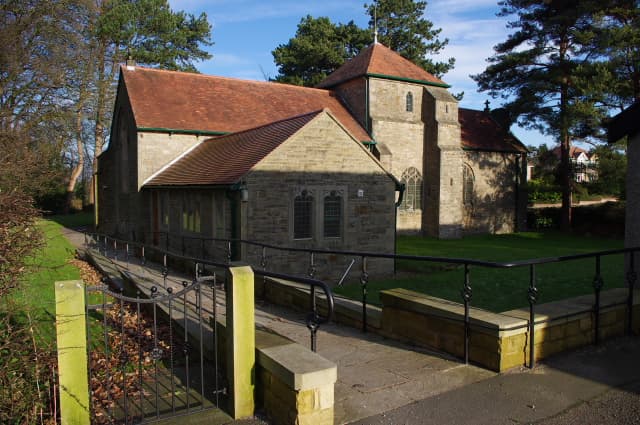 St Luke's Church in Slyne, Lancashire