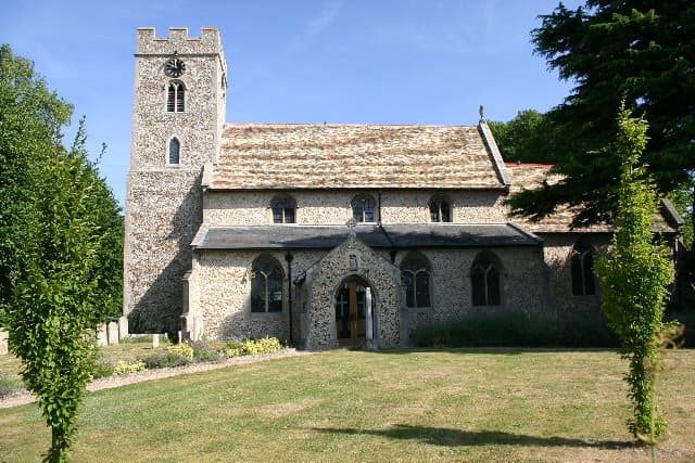 Saint Mary's in Bury St Edmunds, Suffolk