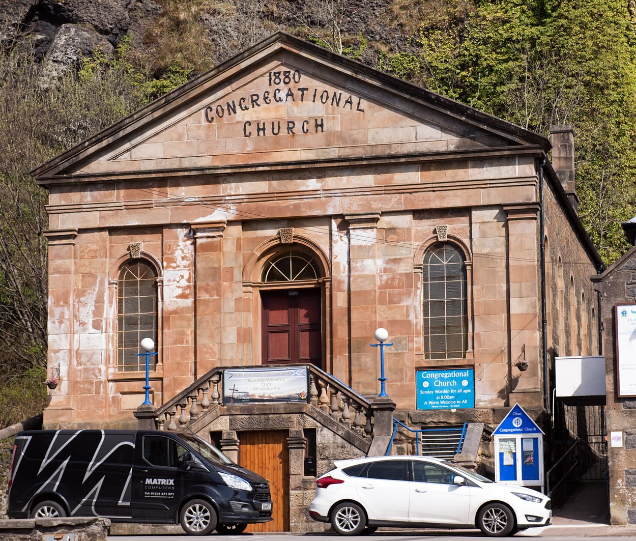 Congregational Church, Tweeddale Street, Oban in Oban, Argyll and Bute