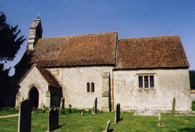 Church of St Nicholas in Fyfield, Hampshire