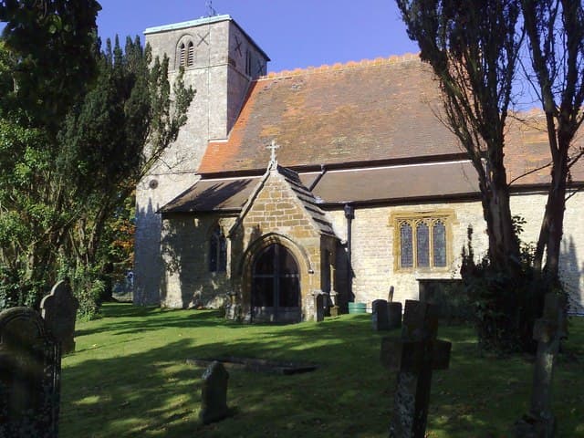 Church of St Nicholas in Lillingstone Dayrell with Luffield Abbey, Northamptonshire