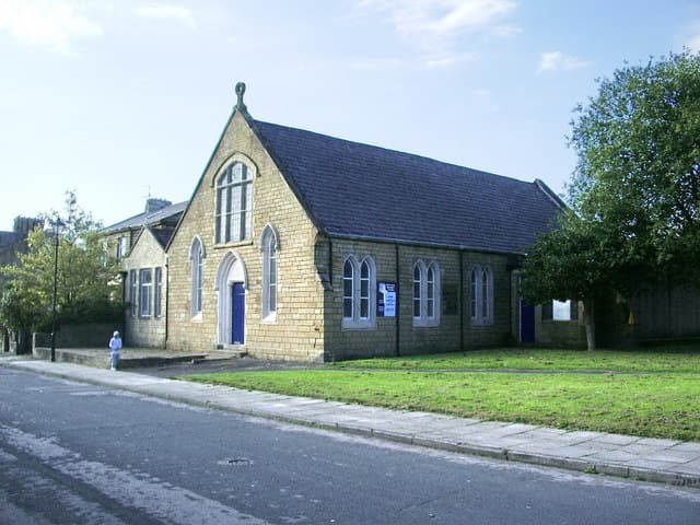 Barns Square Methodist Church in Accrington, Lancashire