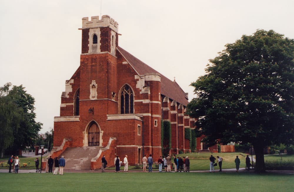 Bedford School Chapel in Bedford, Bedfordshire