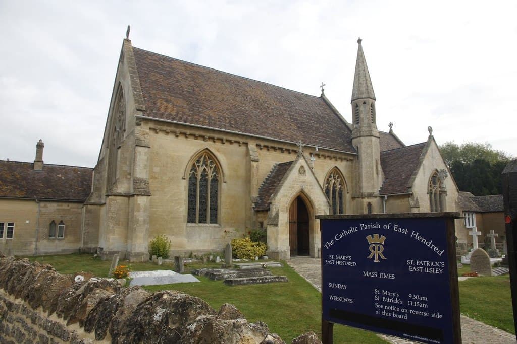 Roman Catholic Church of Saint Mary, East Hendred in Didcot, Oxfordshire