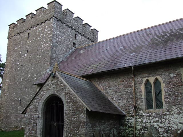 Church Of Saint Cynog in Merthyr Cynog, Powys