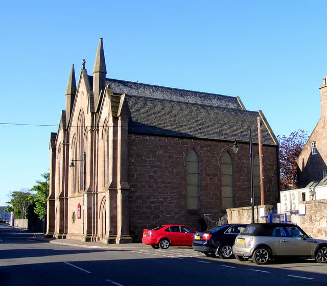 Knox's U.F. Church and Church Hall, Mill Street, Montrose in Montrose, Angus