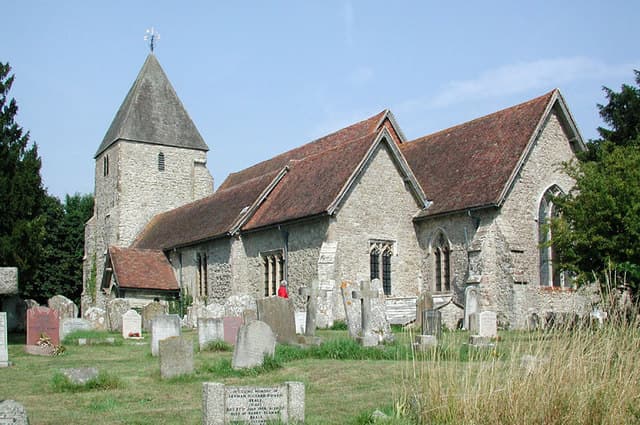 Church of St John the Baptist in Ashford, Kent